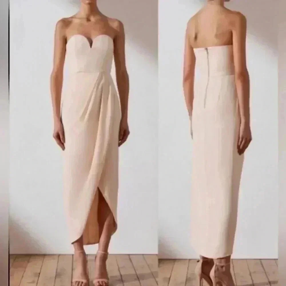 Shona Joy Zoe Core U Bustier Dress nude - Picture 3 of 16